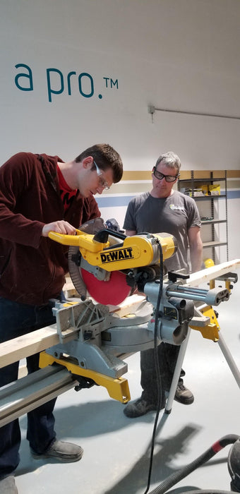 One day workshop for Basic Power tool training. Learn how to use a